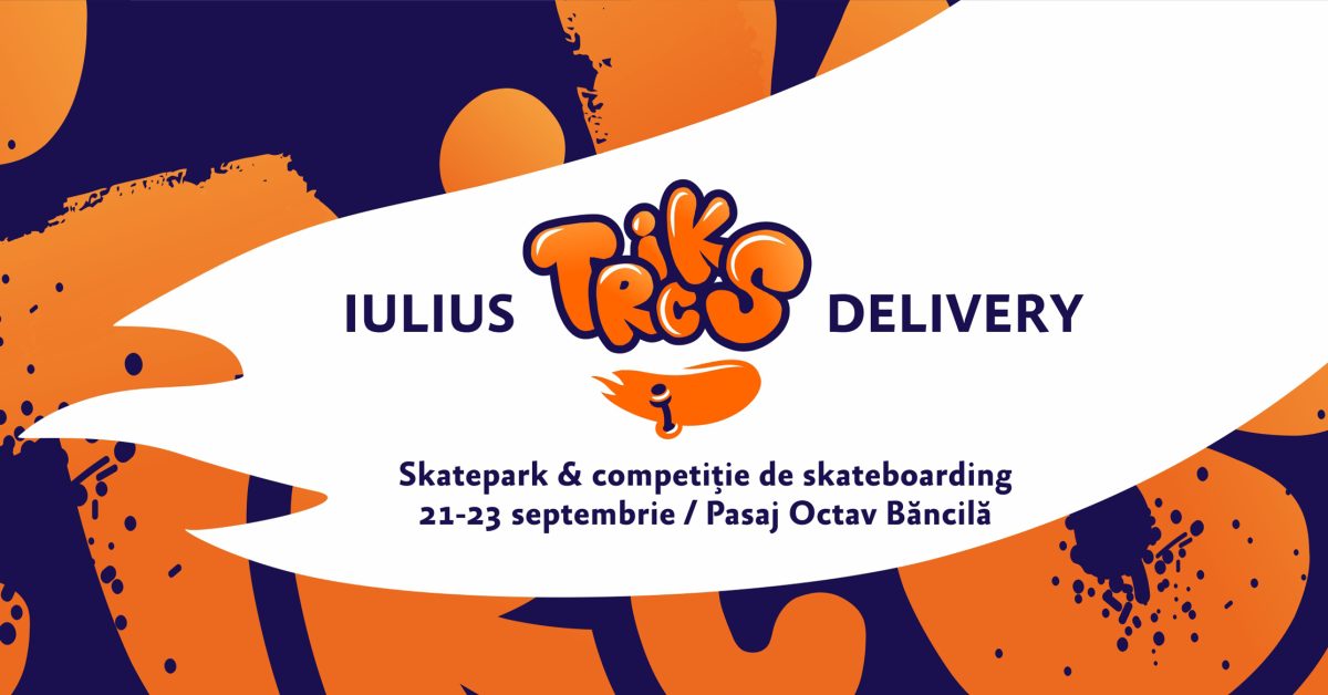 Acceptă provocarea Iulius Mall Iași la Bridge Delivery Festival! Iulius Tricks Delivery te așteaptă cu o competiție de skateboarding, dar și cu trucuri, demonstrații și alte activități interesante