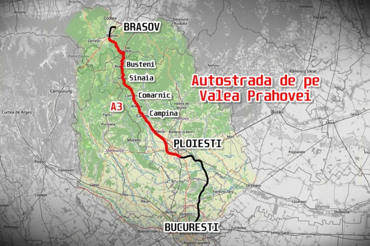 Noi blocaje pentru Autostrada A3 Ploiești – Brașov. Studiul de fezabilitate și proiectul tehnic sunt întârziate cu 2 ani