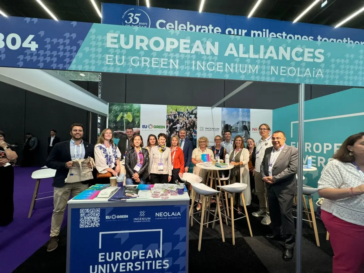 O delegație a TUIASI, prezentă la cel mai important eveniment dedicat universităților din Europa: Conferința EAIE 2024