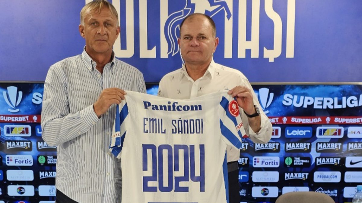 Emil Săndoi debutează pe banca Politehnicii Iași împotriva echipei, unde a făcut istorie. Universitatea Craiova vine în Copou pentru meciul din Superligă