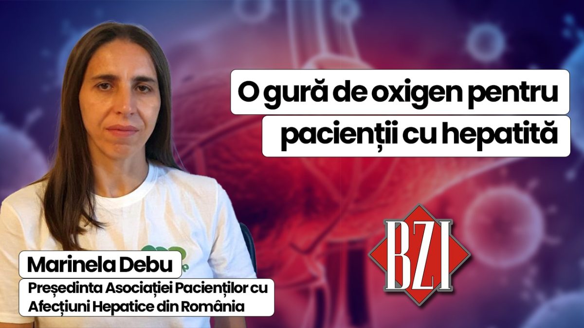 Marinela Debu, președinta Asociației Pacienților cu Hepatită din România, discută în emisiunea BZI LIVE despre tratamentul pacienților cu hepatită B/Delta .
