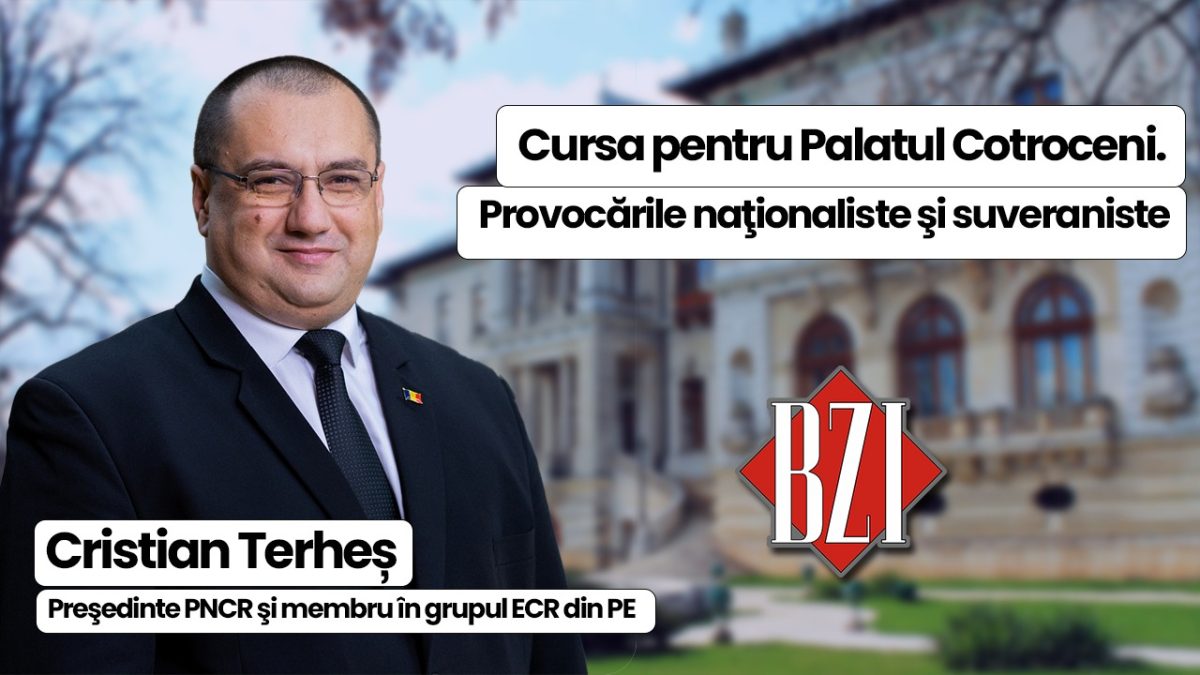 Totul despre candidatura la președinția României şi un nou poll suveranist alături de Cristian Terheș, europarlamentar, preşedinte PNCR şi membru în grupul ECR din PE