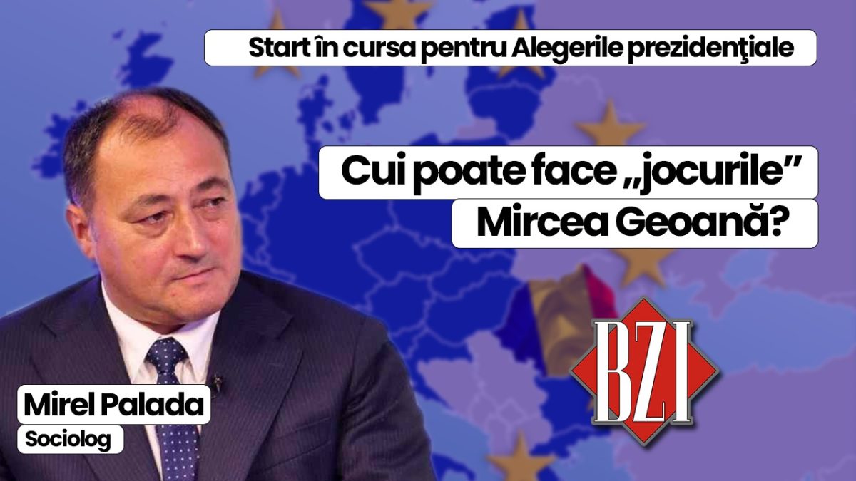 Sociologul şi incisivul Mirel Palada, într-o nouă ediţie BZI LIVE despre subiectele momentului