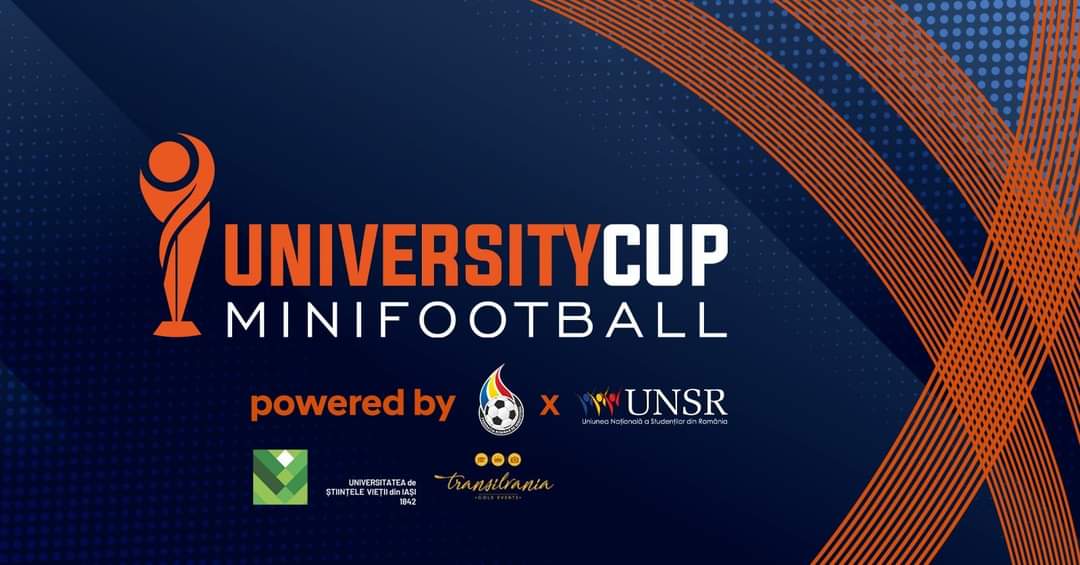 Uniunea Națională a Studenților din România organizează Campionatul UniversityCup-Minifootball, la USV Iași