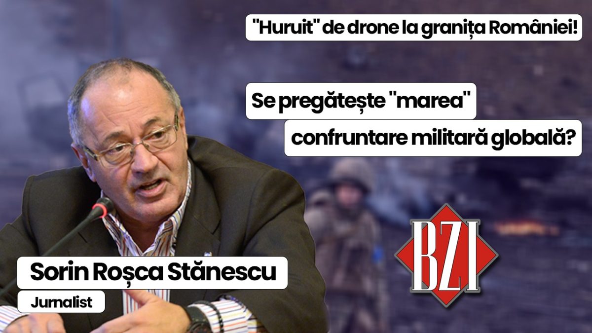 Nașul presei din România, senior-jurnalistul Sorin Roșca Stănescu, dialoghează pe cele mai fierbinți și sensibile subiecte ale momentului, la BZI LIVE
