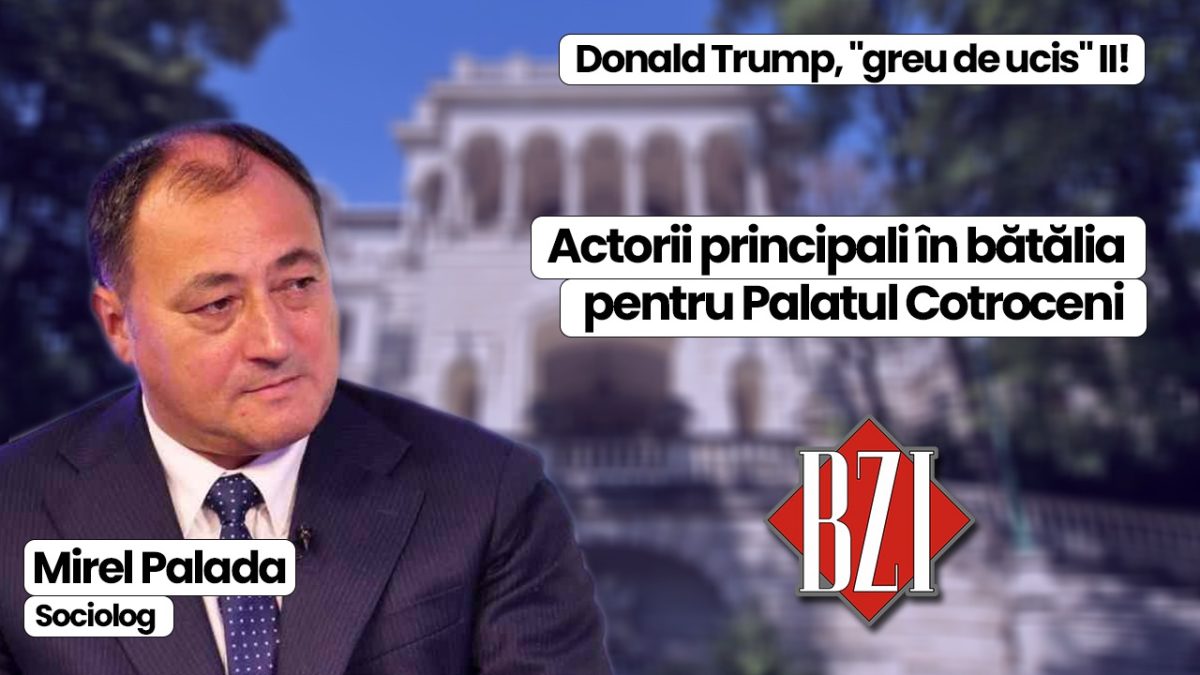 Incisivul și savurosul sociolog Mirel Palada, într-o nouă emisiune-dialog BZI LIVE specială și cu cele mai proaspete analize pe subiecte naționale și internaționale