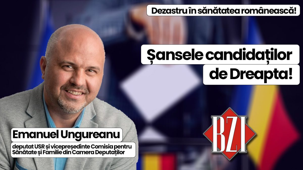 Emanuel Ungureanu, deputatul USR și vicepreședintele Comisiei pentru Sănătate și Familie, discută la BZI LIVE despre dezastrul din sănătate