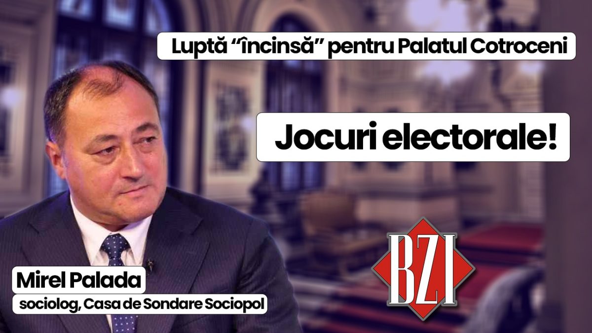 Cunoscutul și incisivul sociolog Mirel Palada, într-o nouă emisiune-dialog BZI LIVE de senzație și actuală