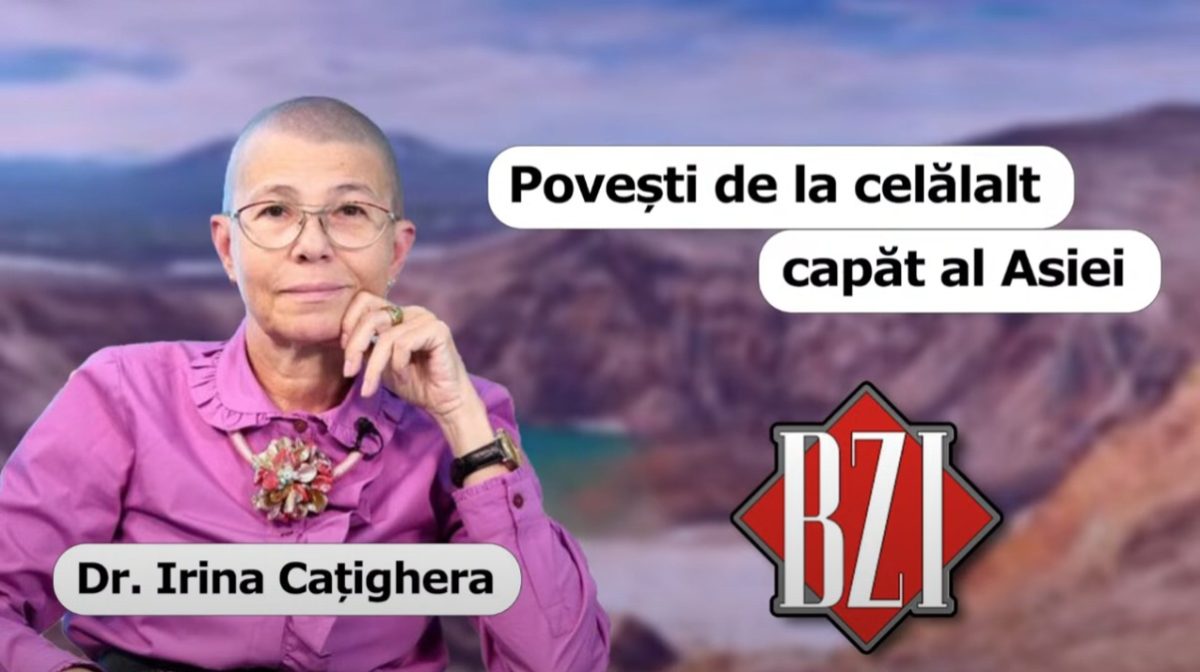 LIVE VIDEO – Povești de la celălalt capăt al Asiei cu Irina Cațighera, medicul călător, doar la BZI LIVE 