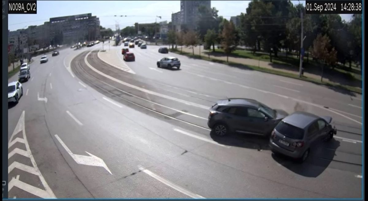 Avem momentul impactului! Iată cum s-a produs accidentul din Podu Roș – VIDEO