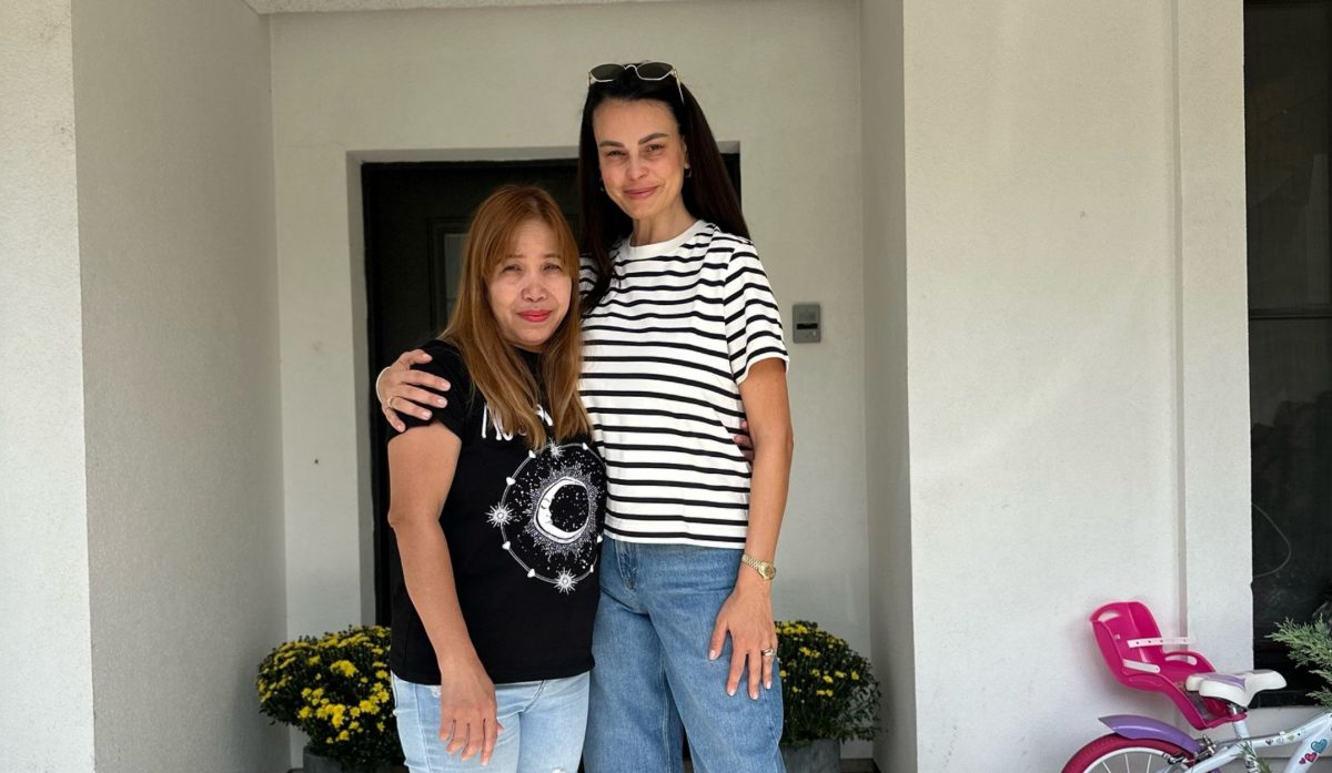 Anca Serea s-a despărțit de bona filipineză, care devenise parte din familie. „Tu ești dovada că îngerii exista printre noi”