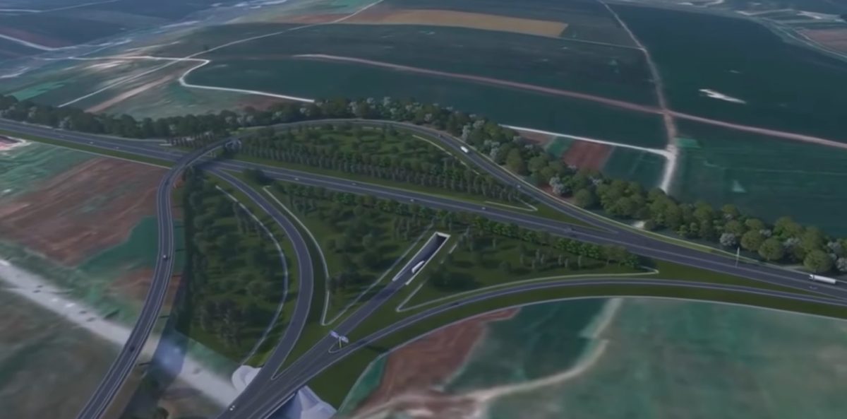 Cum arată nodurile de la Lețcani și Horlești a Autostrăzii A8? Animație grafică – VIDEO