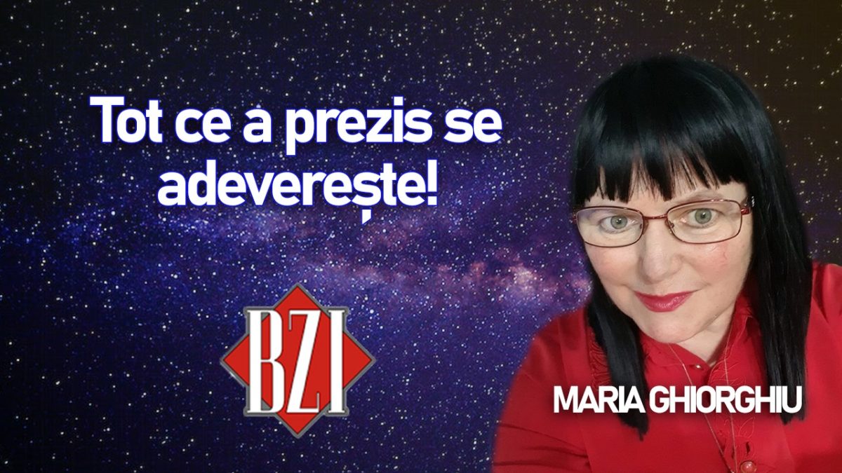 Tot ce a prezis se adeverește! Maria Ghiorghiu declară în exclusivitate la BZI LIVE ce se va întâmpla cu mandatul președintelui