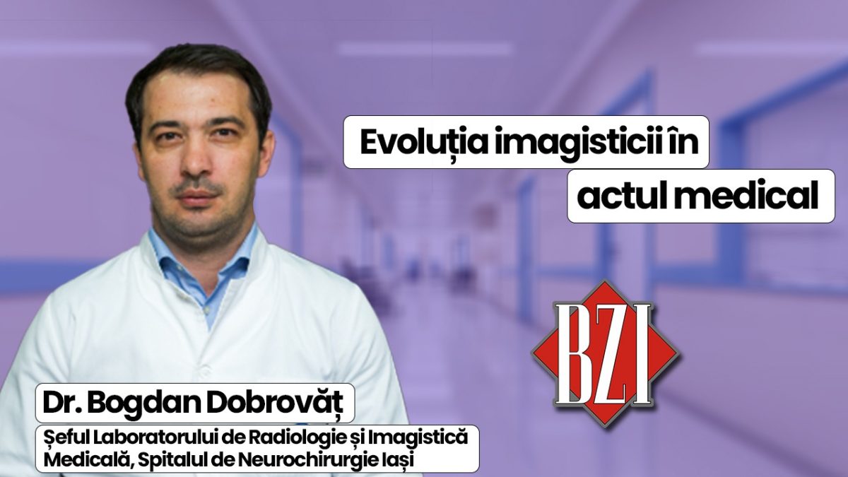 Dr. Bogdan Dobrovăț, șeful Laboratorului de Radiologie și Imagistică Medicală, Spitalul de Neurochirurgie „N. Oblu” Iasi, vorbește în platoul BZI LIVE despre evoluția tehnologiei computerizate în diagnosticarea și tratarea pacienților
