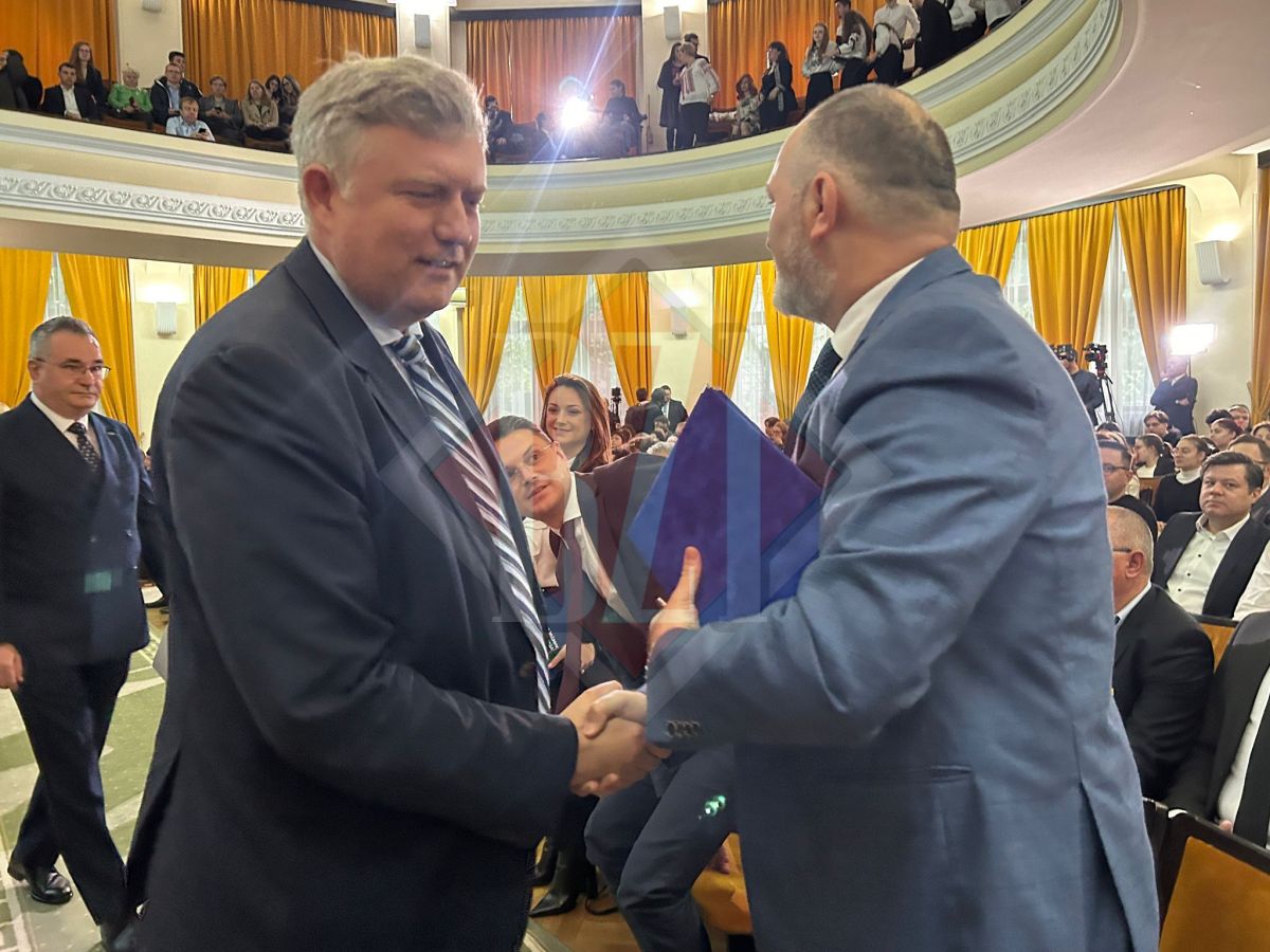 Festivitatea de deschidere a anului universitar 2024-2025 la Universitatea „Alexandru Ioan Cuza” din Iași
