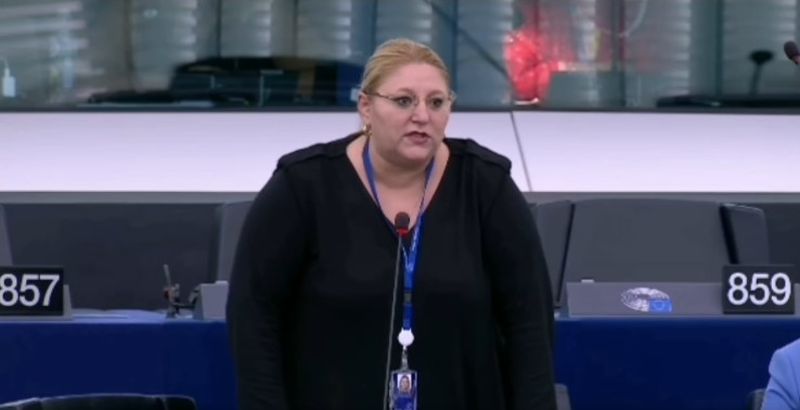 Europarlamentarul Diana Șoșoacă anunță Europa despre moartea statului de drept în România – VIDEO