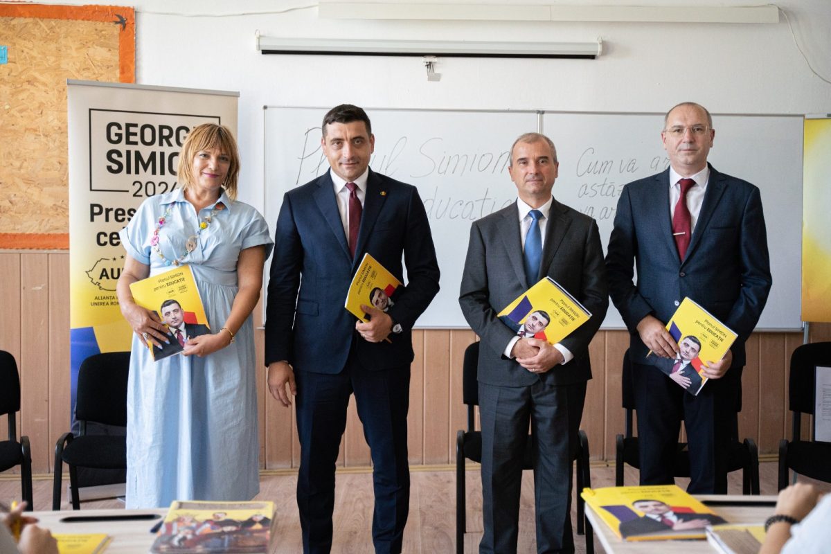 George Simion: „Fiecare român contează pentru noi și fiecare copil al României are dreptul la educație”
