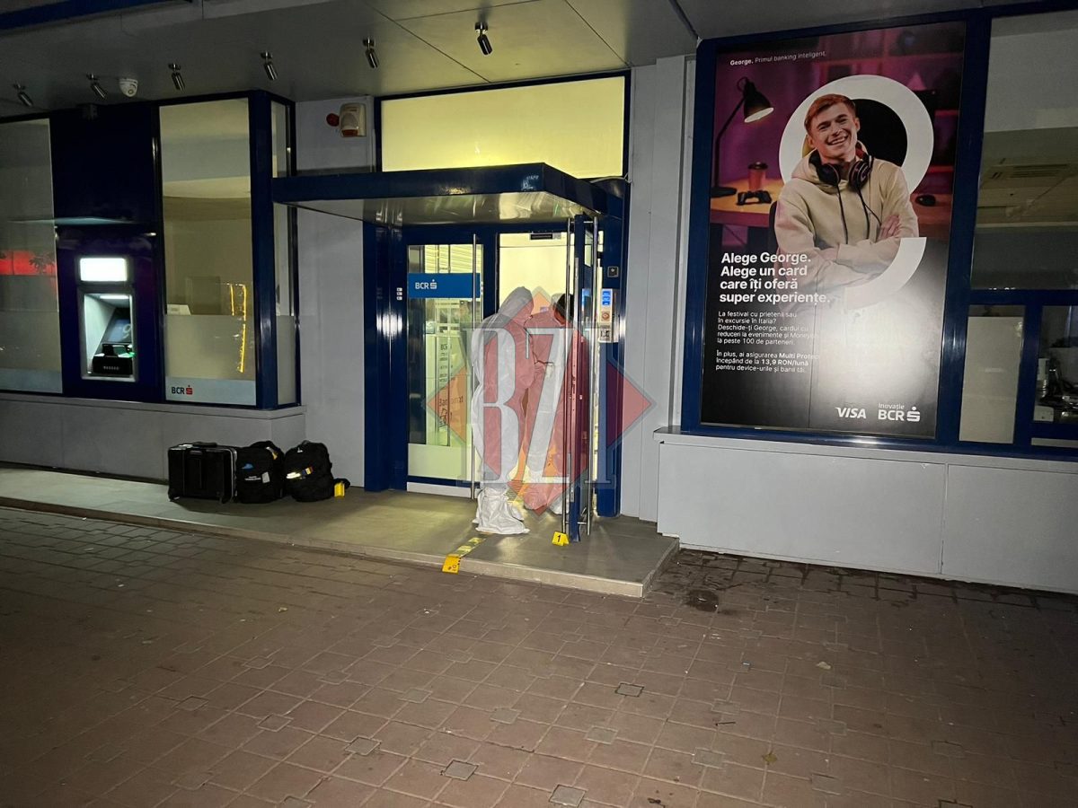 Prima reacție a Poliției Iași după tentativa de jaf armat: „A amenințat angajații și le-a cerut bani”