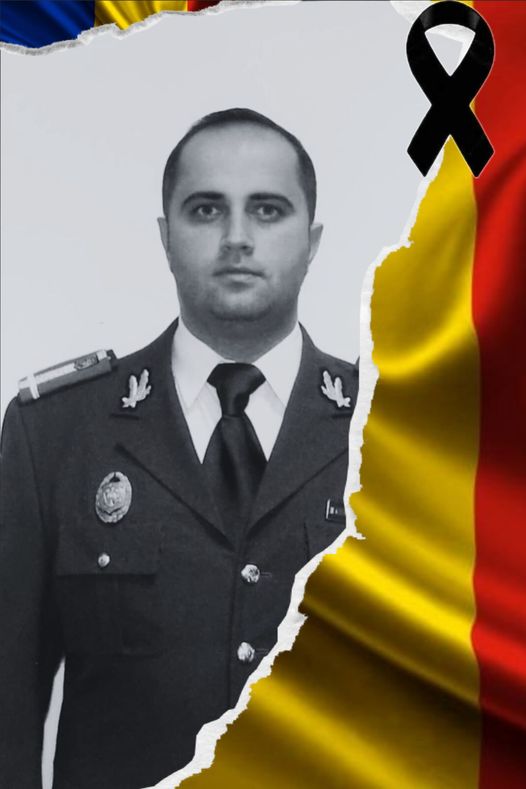 Doliu la Jandarmeria Iași! Maiorul Ciprian Cojocariu a fost condus pe ultimul drum
