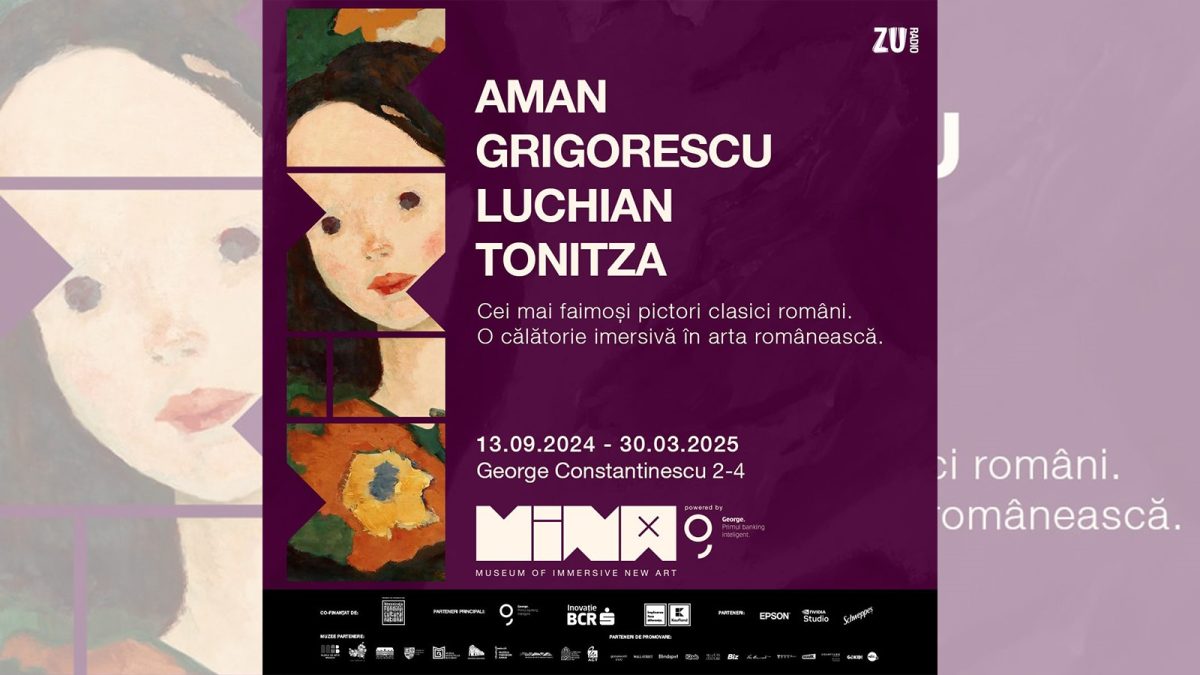 Grigorescu, Tonitza, Luchian și Aman, în noul spectacol imersiv de la MINA: „Cei mai faimoși pictori clasici români”