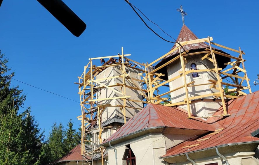 Accident de muncă la parohia „Sfântul Ierarh Nicolae” Bohotin, comuna Răducaneni