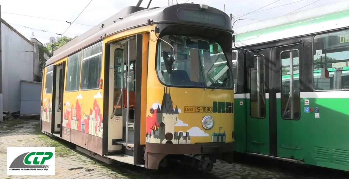 Municipiul Iași va avea tramvai cafenea pe roți! Mijlocul de transport în comun va avea traseu turistic – FOTO VIDEO