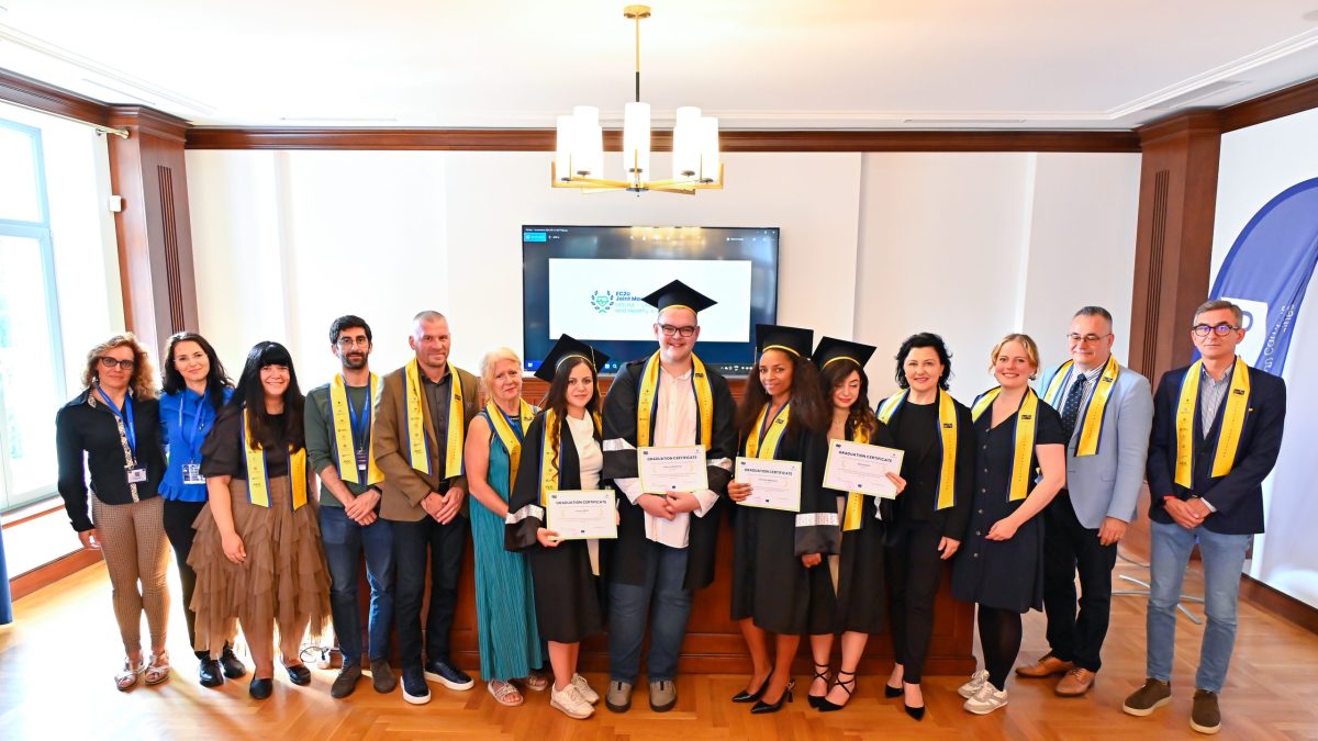 Primii absolvenți ai programului de masterat Lifelong well-being and Healthy Ageing și-au primit diplomele