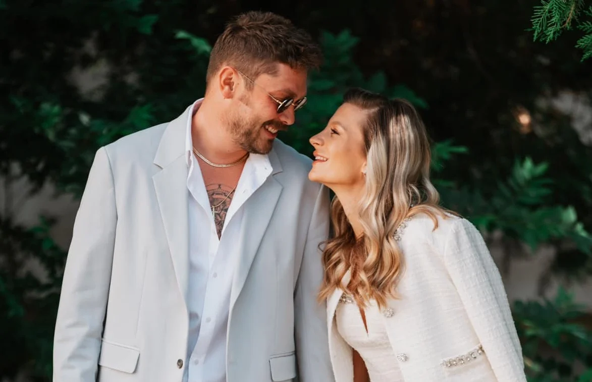 Ana Baniciu și Edy Kovacs și-au botezat fiul. Imagini inedite de la eveniment