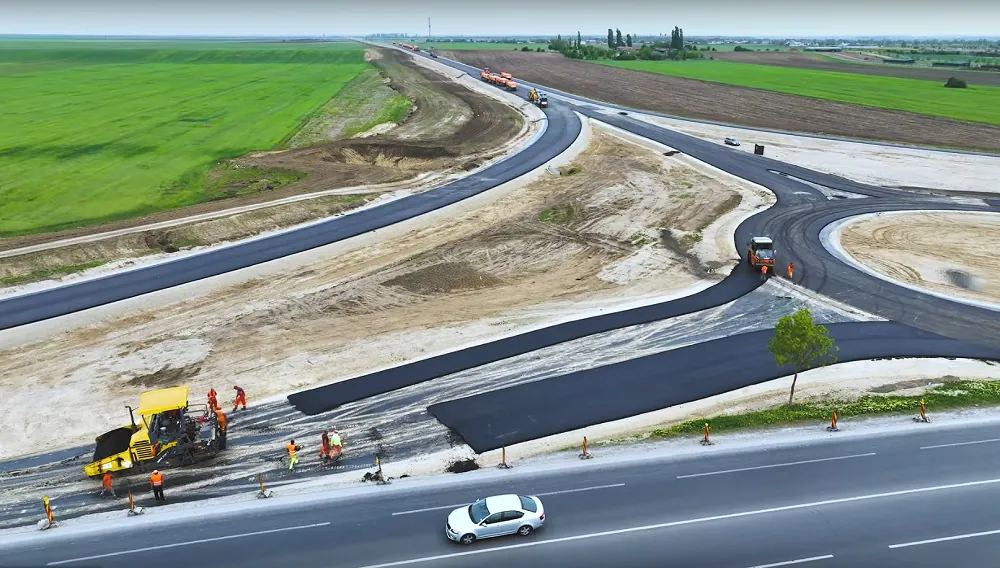 Când se vor da în folosință 82 de kilometri din tronsonul Buzău-Focșani al Autostrăzii A7