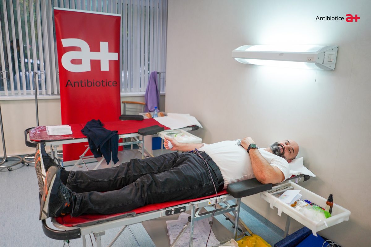 Campania “Donează sânge! Pune suflet pentru viață!” salvează 270 de vieți A 26-a ediție a campaniei de donare de sânge la Antibiotice Iași