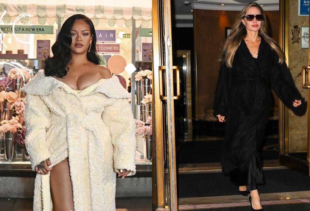 Halatul de baie e ultima tendință în lumea modei! Rihanna și Angelina Jolie au pornit trendul