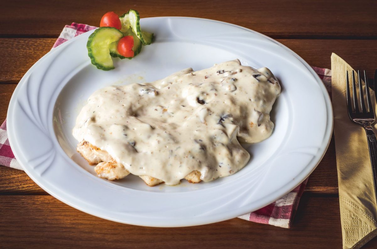 Rețeta pentru pui cu gorgonzola! Un preparat simplu și rapid!