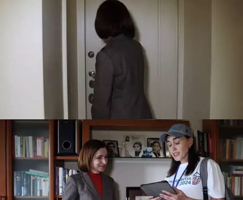 Imagini din apartamentul în care locuiește Maia Sandu: Stă într-un bloc modest din Chișinău!