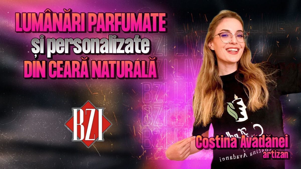 Costina Avădănei, artizan, împărtășește pentru BZI LIVE câteva trucuri pentru o ardere uniformă a lumânărilor parfumate