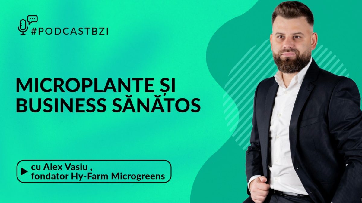 Alex Vasiu, fondatorul Hy-Farm Microgreens, despre business sănătos și microplante