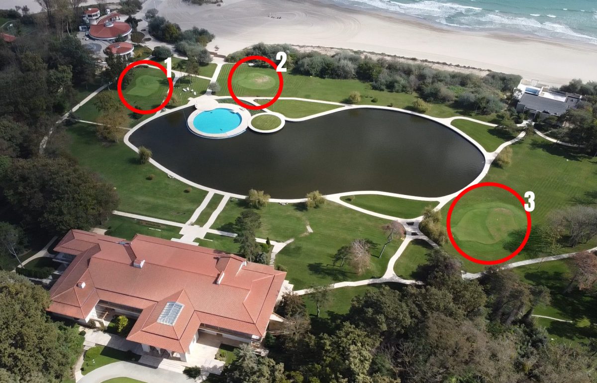 Klaus Iohannis și-a făcut teren de golf, la Neptun. Vila de protocol a fost recent modernizată