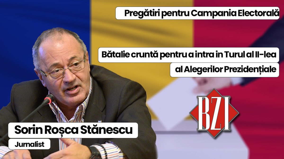 Top analiză! Nașul presei din România, senior-jurnalistul Sorin Roșca Stănescu într-o nouă emisiune BZI LIVE săptămânală! Analize și opinii la cald despre cele mai fierbinți subiecte și situații naționale și internaționale