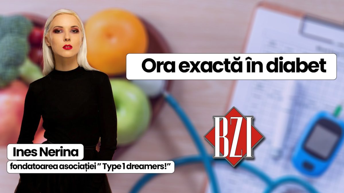 Ines Nerina, fondatoarea asociației ” Type 1 dreamers!” povestește în emisiunea BZI LlVE despre modificările programului de diabet.