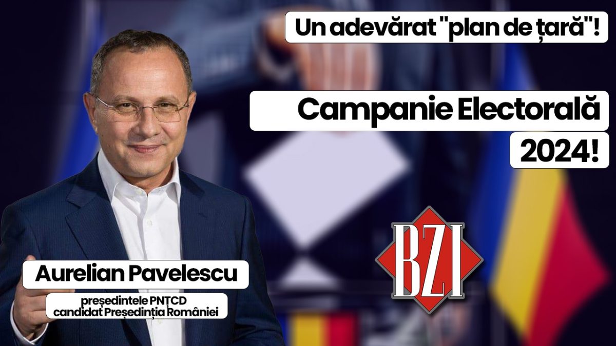 Cursa pentru Cotroceni 2024! Av. Aurelian Pavelescu, lider PNȚCD, universitar și candidat la Președinția României revine într-o nouă producție media BZI LIVE despre adevăruri dureroase și un real „plan de țară”