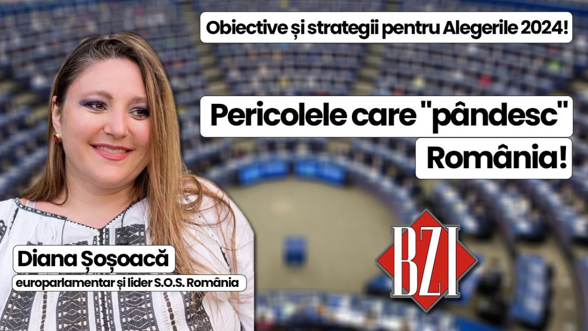 EXPLOZIV! O nouă emisiune BZI LIVE talk-show de zile mari alături de Diana Șoșoacă, europarlamentar și lider S.O.S. România presărată de dezvăluiri cutremurătoare