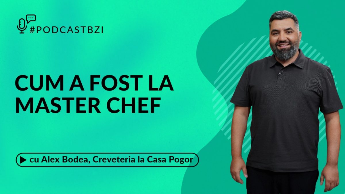 Alex Bodea, proprietarul Creveteria la Casa Pogor, vorbește într-un nou episod de #PodcastBZI despre participarea la emisiunea MasterChef!