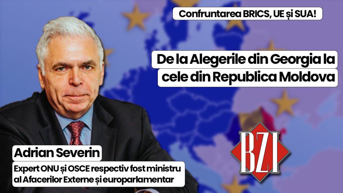 Universitarul Adrian Severin, expert ONU și OSCE, analizează și detaliază cele mai sensibile și grave teme naționale și internaționale, la BZI LIVE