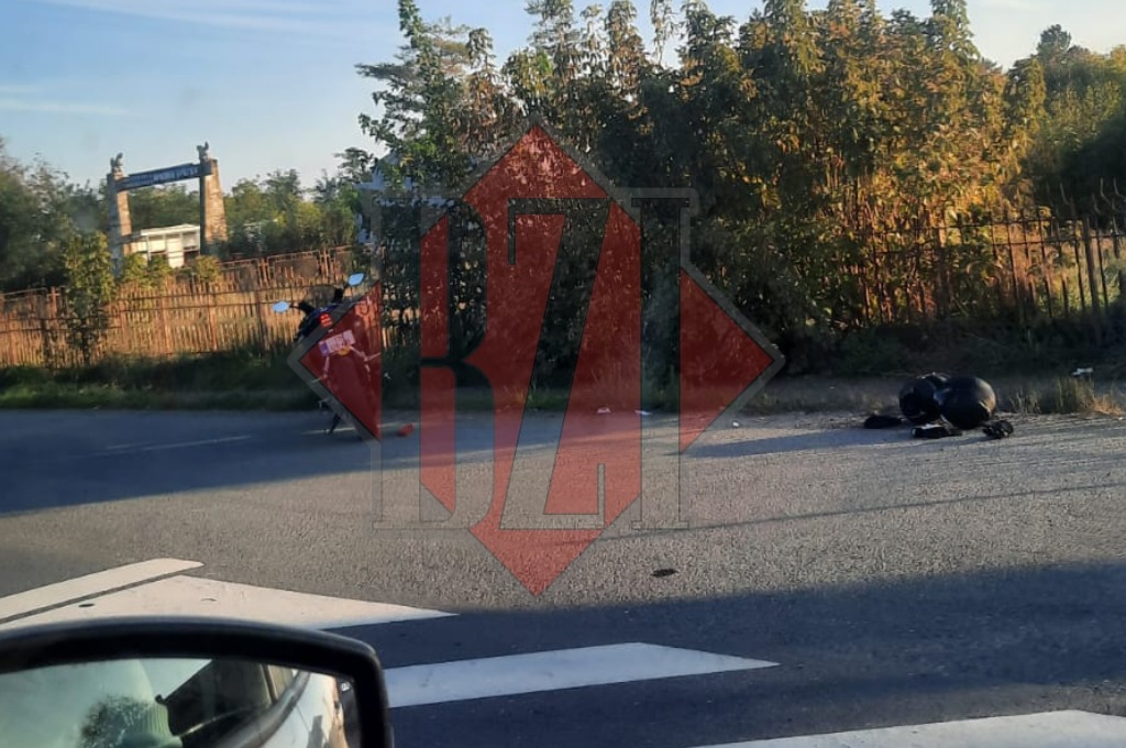 Accident rutier la ieșire din Iași. O motocicletă și o mașină au fost implicate – UPDATE