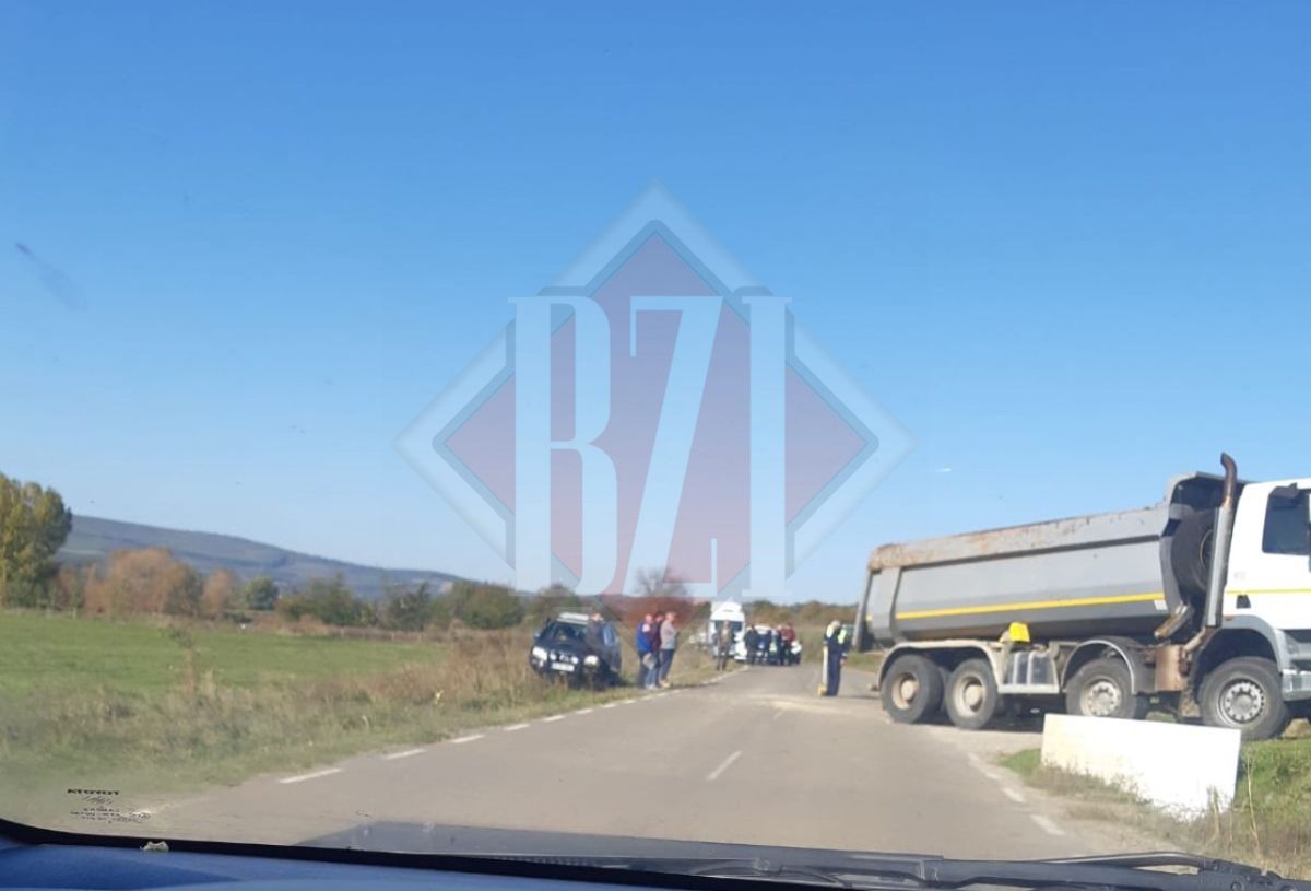 Accident rutier la Moșna. Un camion și un autoturism au fost implicate – UPDATE
