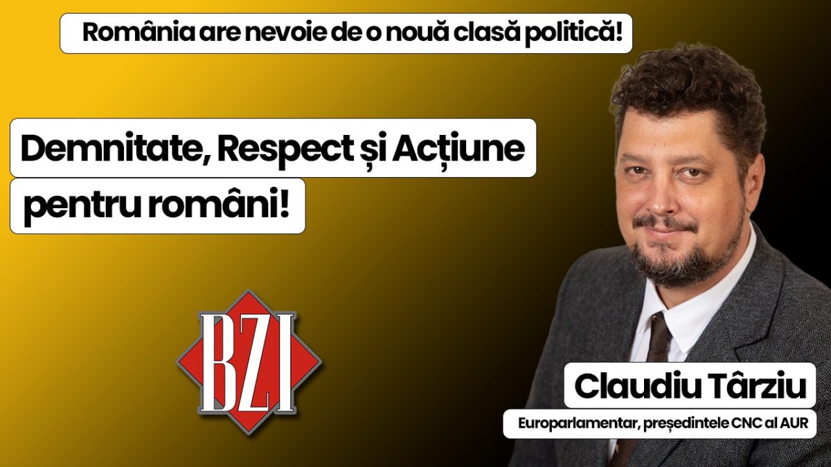Top Exclusiv! O ediție BZI LIVE de impact național și cu declarații speciale alături de un invitat special: Claudiu Târziu – europarlamentar și președinte Consiliul Național de Conducere al Alianței pentru Unirea Românilor
