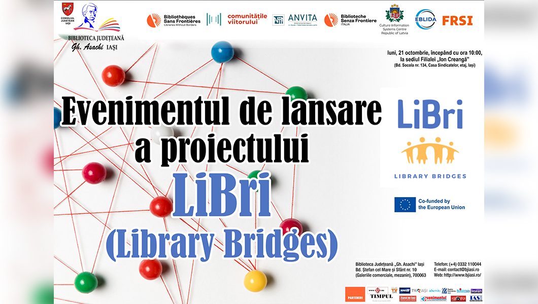 Comunicat de presă – Evenimentul de lansare al proiectului LiBri (Library Bridges)