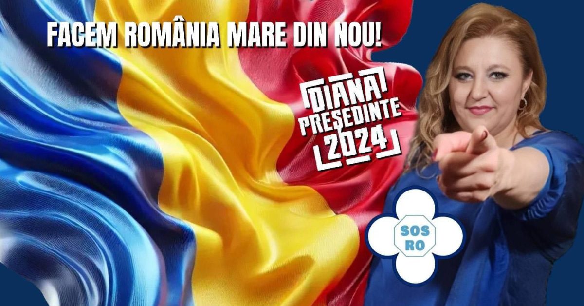 Europarlamentarul Diana Iovanovici-Șoșoacă își depune candidatura la Președinția României