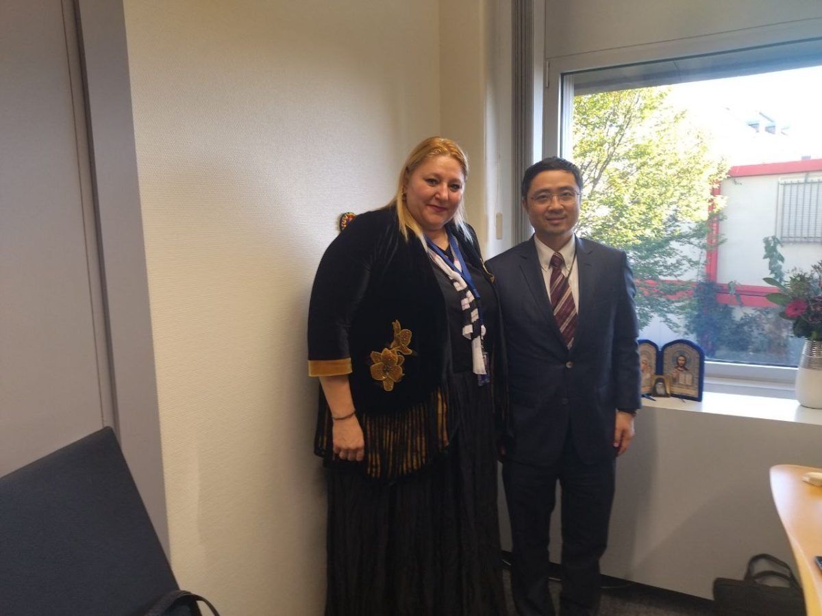 Europarlamentarul Diana Șoșoacă, discuție importantă cu responsabilul pentru relațiile parlamentare ale Chinei cu UE