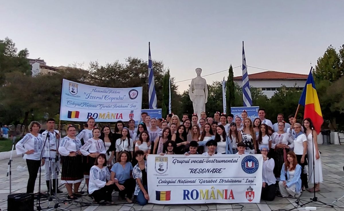 Elevii Colegiului Național „Garabet Ibrăileanu” – ambasadori ai dansului și muzicii în Grecia