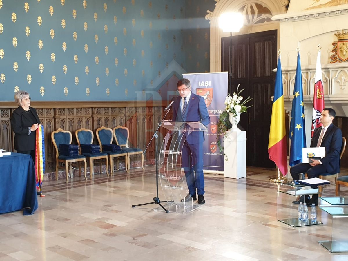 Noii consilieri județeni depun jurămintele, la Palatul Culturii din Iași – LIVE VIDEO